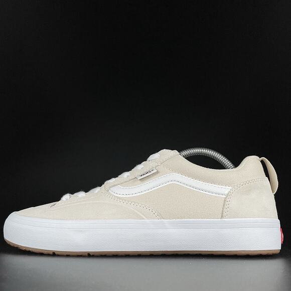Vans Lizzie Low Turtledove Men’s 9 Beige Suede Casual Sneakers Skate Shoes NEW - Picture 6 of 8